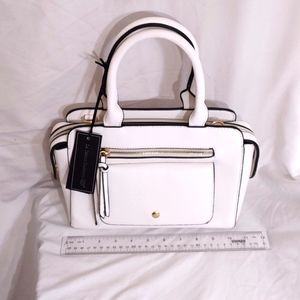 La Terre Fashion White Purse